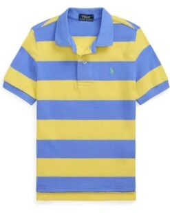 Polo Ralph Lauren Kids Striped Cotton Mesh Polo Shirt (Toddler/Little Kid) | Shirts & Tops -Shoe Vogue Shop 810xlpD2ZxL. AC SR736920