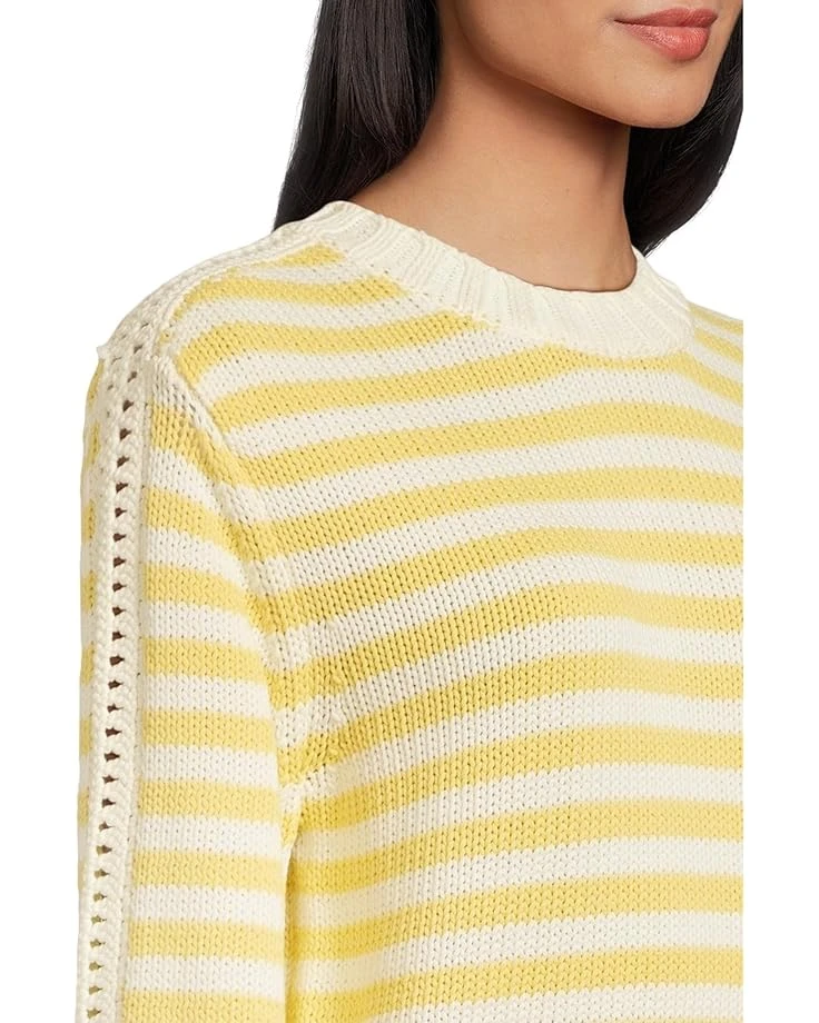 Michael Stars Merle Striped Crew Neck Sweater | Sweaters 6 Michael Stars Merle Striped Crew Neck Sweater | Sweaters - Image 4