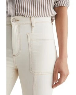 AG Jeans Lila Utility Mid-Rise Straight Jeans in White Oat 9 AG Jeans Lila Utility Mid-Rise Straight Jeans in White Oat -Shoe Vogue Shop 812K0lc9sCL. AC SR736920