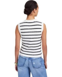 Madewell Stripe Seneca Cotton Boucle Tank | Sweaters -Shoe Vogue Shop 812nzeU DEL. AC SR736920