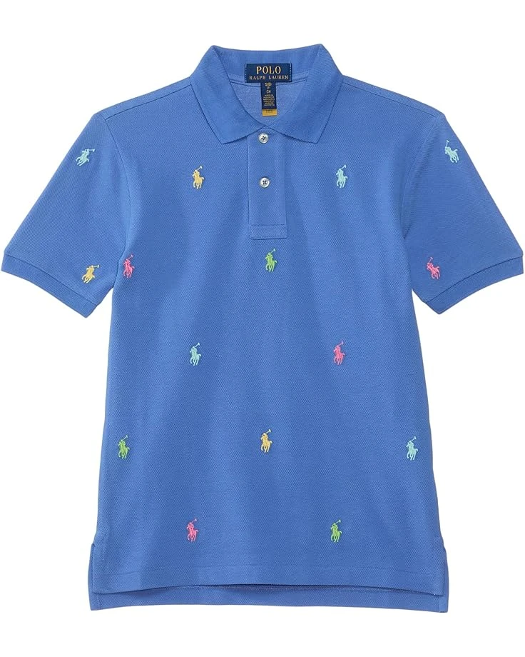 Polo Ralph Lauren Kids Polo Pony Cotton Mesh Polo Shirt (Big Kid) | Shirts & Tops 3 Polo Ralph Lauren Kids Polo Pony Cotton Mesh Polo Shirt (Big Kid) | Shirts & Tops