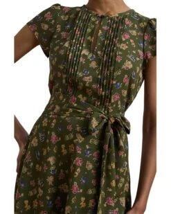 Lauren Ralph Lauren Tadorche-Short Sleeve-Day Dress | Dresses -Shoe Vogue Shop 8145VMM4K8L. AC SR736920