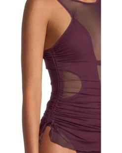 BECCA Muse Macie High Neck Mesh Overlay One Piece | Swimwear 10 BECCA Muse Macie High Neck Mesh Overlay One Piece | Swimwear -Shoe Vogue Shop 8149YwZEMcL. AC SR736920