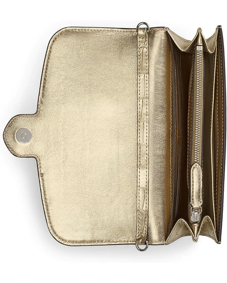 Lauren Ralph Lauren Metallic Embossed Medium Adair Crossbody | Handbags 5 Lauren Ralph Lauren Metallic Embossed Medium Adair Crossbody | Handbags - Image 3