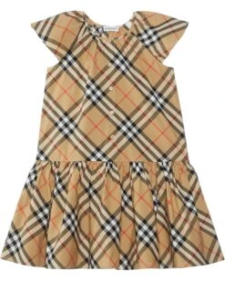 Burberry Kids Talley Check Dress (Toddler/Little Kid/Big Kid) | Dresses