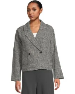 Eileen Fisher Short Blazer | Coats & Outerwear