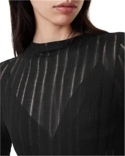 AllSaints Aki Long Sleeve Tee | Shirts & Tops -Shoe Vogue Shop 81AwjzqYTeL. AC SR736920