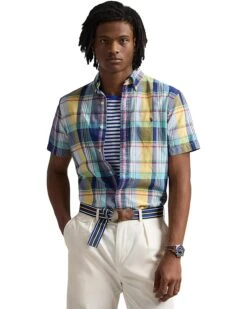 Polo Ralph Lauren Classic Fit Plaid Oxford Shirt | Shirts & Tops 11 Polo Ralph Lauren Classic Fit Plaid Oxford Shirt | Shirts & Tops -Shoe Vogue Shop 81B 4kHX4ZL. AC SR736920