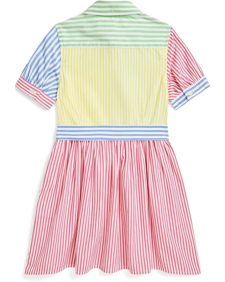 Polo Ralph Lauren Kids Striped Cotton Fun Shirtdress (Toddler/Little Kid) | Dresses 4 Polo Ralph Lauren Kids Striped Cotton Fun Shirtdress (Toddler/Little Kid) | Dresses - Image 2