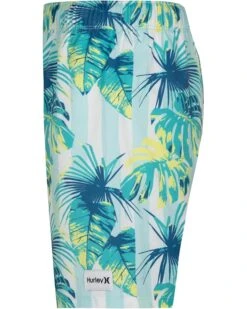 Hurley Kids Cabana Stripe Pull On Swim Trunk (Big Kid) | Swimwear -Shoe Vogue Shop 81DXJKC8XjL. AC SR736920