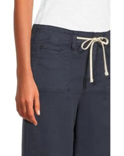 Paige Ari With Waistband Tie And Stitch Thru Pockets in Vintage Navy Seascape | Jeans -Shoe Vogue Shop 81DkohRPffL. AC SR736920