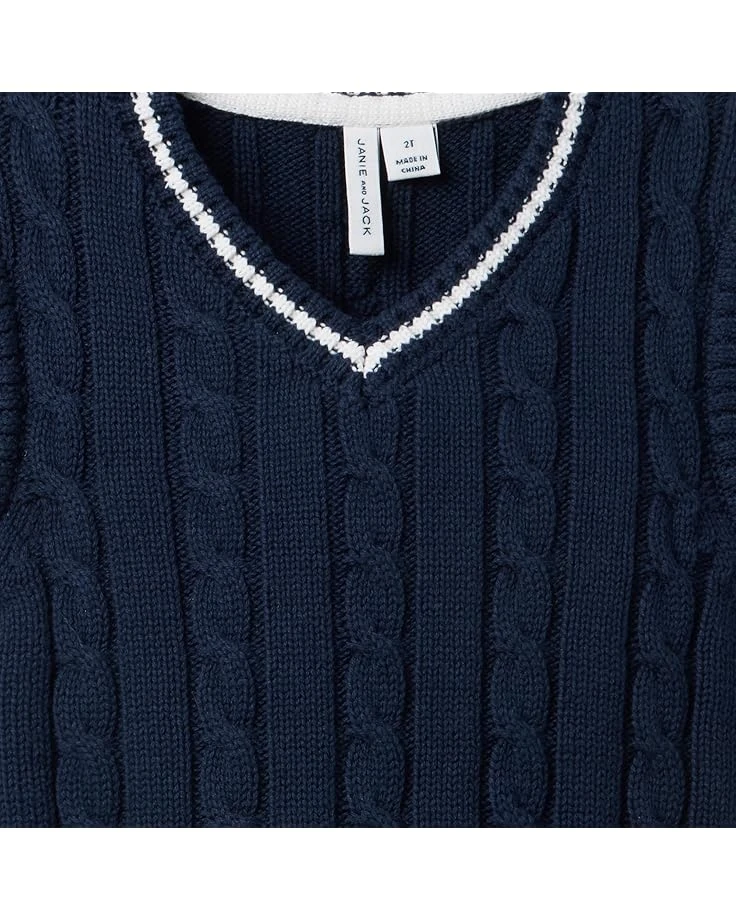 Janie and Jack Sweater Vest (toddler/Little Kid/Big Kid) | Sweaters 5 Janie and Jack Sweater Vest (toddler/Little Kid/Big Kid) | Sweaters - Image 3