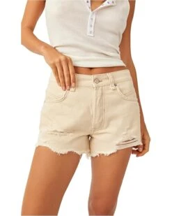 Free People Now Or Never Denim Short | Shorts