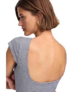 Madewell Refined Low Back Top Gingham | Shirts & Tops -Shoe Vogue Shop 81IQCQ3rzFL. AC SR736920