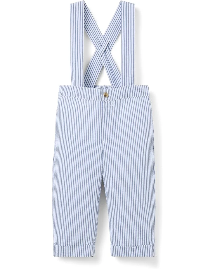 Janie and Jack Seersucker Suspender Pants (infant) 3 Janie and Jack Seersucker Suspender Pants (infant)