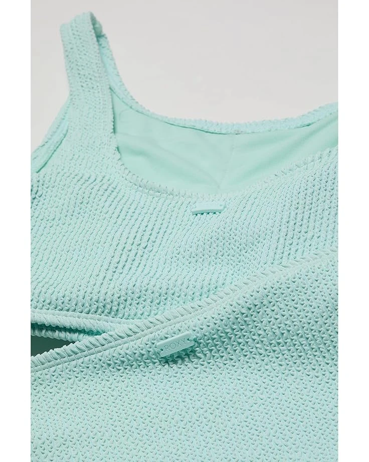 Roxy Kids Crinkle Texture Bikini Set (Big Kid) | Swimwear 4 Roxy Kids Crinkle Texture Bikini Set (Big Kid) | Swimwear - Image 2