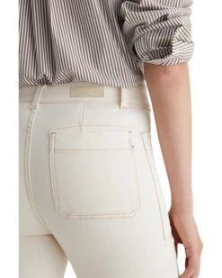 AG Jeans Lila Utility Mid-Rise Straight Jeans in White Oat 10 AG Jeans Lila Utility Mid-Rise Straight Jeans in White Oat -Shoe Vogue Shop 81OWn5gWvwL. AC SR736920