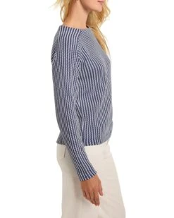 NIC+ZOE Zig Zag Blues Top | Shirts & Tops -Shoe Vogue Shop 81PJ1G77PL. AC SR736920