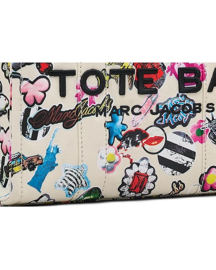 Marc Jacobs The Sticker Canvas Medium Tote Bag | Handbags 7 Marc Jacobs The Sticker Canvas Medium Tote Bag | Handbags - Image 5