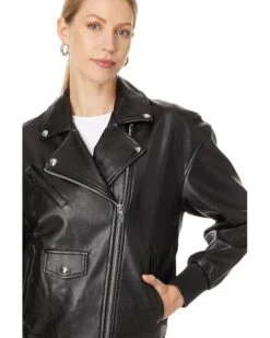 Blank NYC Vegan Leather Moto Jacket | Coats & Outerwear -Shoe Vogue Shop 81SNs7aRFCL. AC SR736920