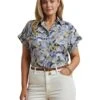 Lauren Ralph Lauren Plus Size Broono Short Sleeve Button Front Shirt | Shirts & Tops 2 Lauren Ralph Lauren Plus Size Broono Short Sleeve Button Front Shirt | Shirts & Tops -Shoe Vogue Shop 81SmJiOR8oL. AC SR736920
