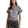 Lauren Ralph Lauren Petite Broono Short Sleeve Button Front Shirt | Shirts & Tops