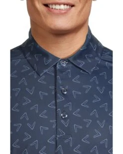 Callaway All Over Chev Printed Polo | Shirts & Tops -Shoe Vogue Shop 81W4ADIkguL. AC SR736920