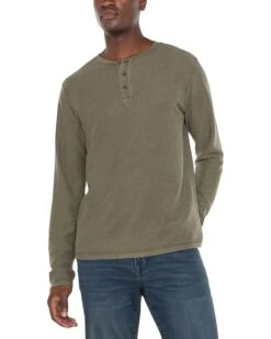 Liverpool Los Angeles Long Sleeve Henley Knit Jacquard | Shirts & Tops -Shoe Vogue Shop 81W7UeU24 L. AC SR736920