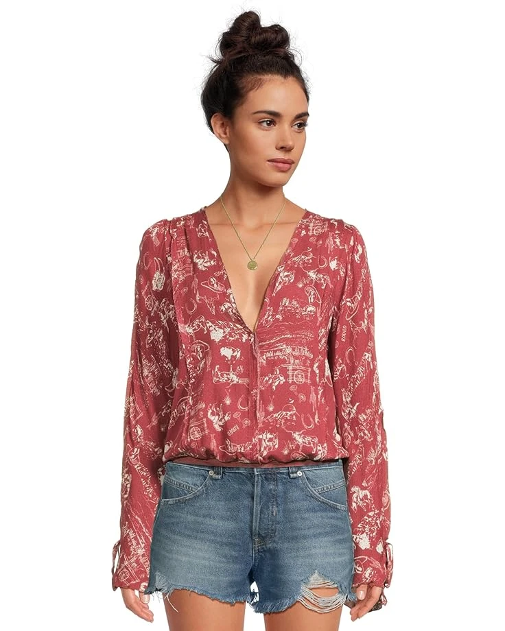 Free People Everything's Rosy Bodysui | Shirts & Tops 3 Free People Everything's Rosy Bodysui | Shirts & Tops
