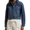 Lauren Ralph Lauren Petite Paizley Unlined Trucker Jacket | Coats & Outerwear 1 Lauren Ralph Lauren Petite Paizley Unlined Trucker Jacket | Coats & Outerwear -Shoe Vogue Shop 81aJv9f QuL. AC SR736920