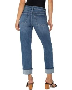 Liverpool Los Angeles Marley Girlfriend Cuffed Jeans -Shoe Vogue Shop 81aPaKJDmuL. AC SR736920