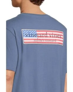 Vineyard Vines Classic Usa Logo Box Short Sleeve Tee | Shirts & Tops -Shoe Vogue Shop 81cyideQR3L. AC SR736920