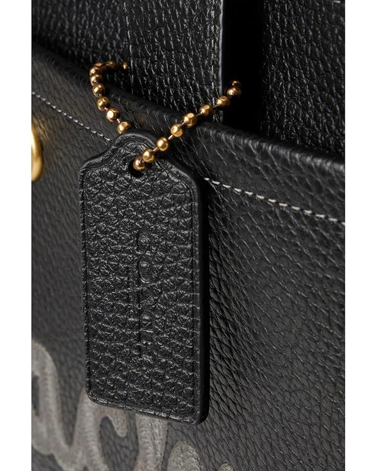 COACH Bubble Leather Cargo Tote | Handbags 6 COACH Bubble Leather Cargo Tote | Handbags - Image 4