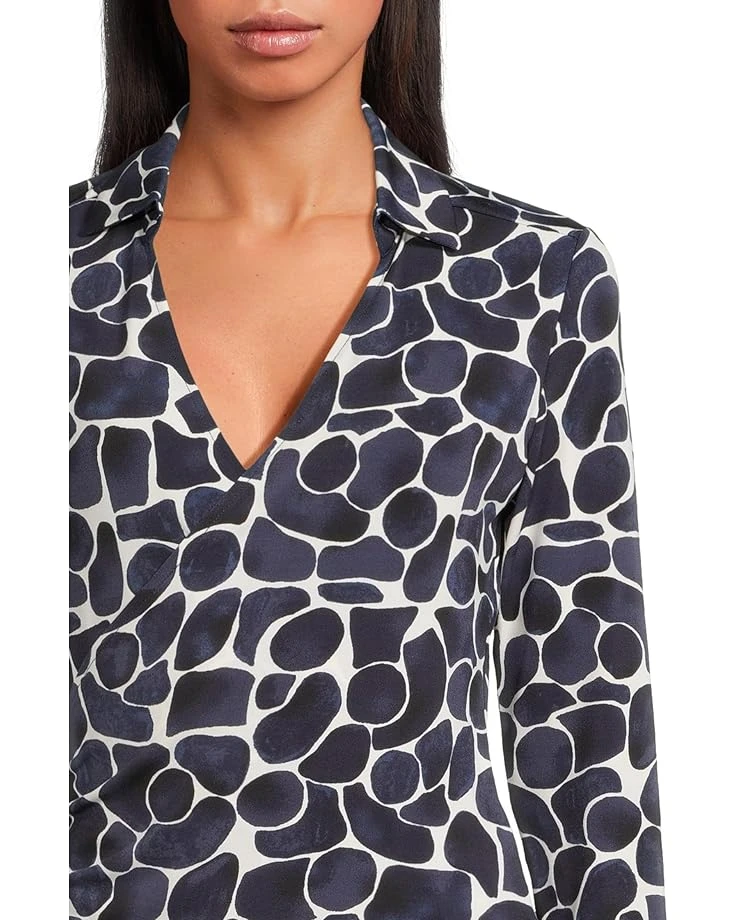 NIC+ZOE Geo Pebble Wrap Top | Shirts & Tops 6 NIC+ZOE Geo Pebble Wrap Top | Shirts & Tops - Image 4