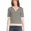 Michael Stars Rosanna Striped Puff Sleeve Sweater | Sweaters