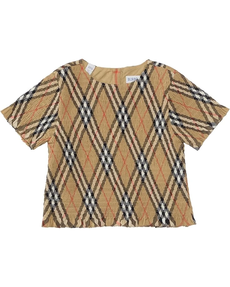 Burberry Kids Madeline Check Shirt (Infant/Toddler) | Shirts & Tops 3 Burberry Kids Madeline Check Shirt (Infant/Toddler) | Shirts & Tops