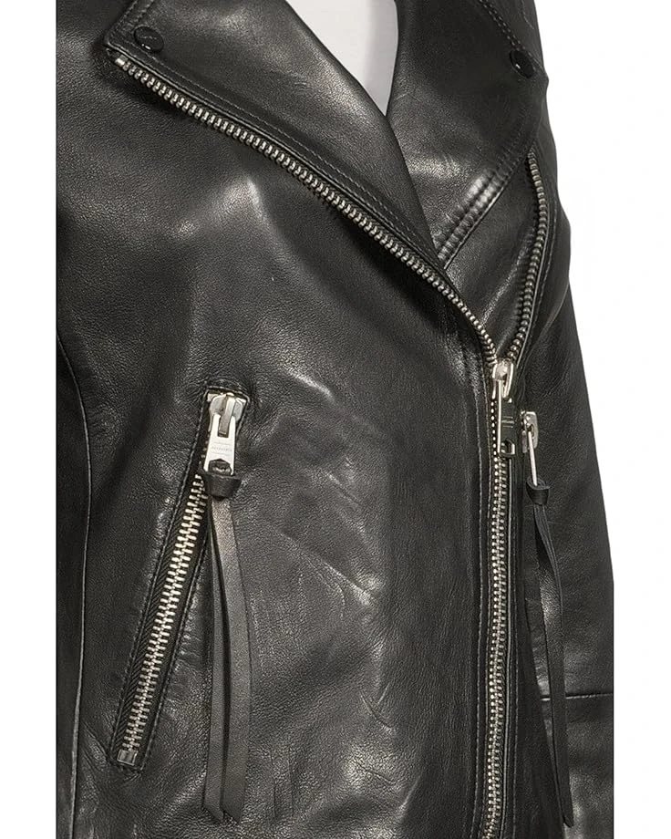 AllSaints Dalby Biker | Coats & Outerwear 6 AllSaints Dalby Biker | Coats & Outerwear - Image 4