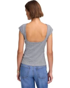 Madewell Refined Low Back Top Gingham | Shirts & Tops -Shoe Vogue Shop 81kwBFXul3L. AC SR736920