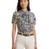 Lauren Ralph Lauren Floral Georgette Puff Sleeve Shirt | Shirts & Tops