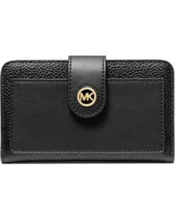 MICHAEL Michael Kors Mk Charm Medium Tab Pocket Bifold | Wallets