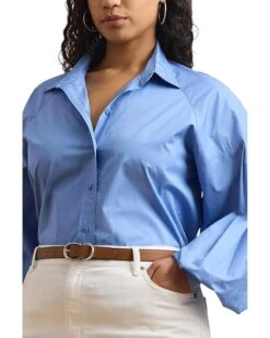 Lauren Ralph Lauren Plus Size Jaithey Long Sleeve Button Front Shirt | Shirts & Tops 7 Lauren Ralph Lauren Plus Size Jaithey Long Sleeve Button Front Shirt | Shirts & Tops -Shoe Vogue Shop 81pR Pns7iL. AC SR736920
