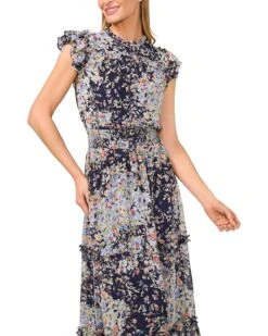 CeCe Flutter Sleeve Smocked Waist Midi Dress | Dresses 8 CeCe Flutter Sleeve Smocked Waist Midi Dress | Dresses -Shoe Vogue Shop 81q3FJ7GaL. AC SR736920