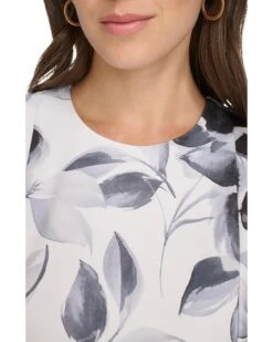 Calvin Klein Scuba Floral A-Line | Dresses -Shoe Vogue Shop 81qM8GYfYfL. AC SR736920