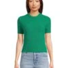 Madewell Amanda Cotton Nubby Boucle Cropped Tee | Shirts & Tops -Shoe Vogue Shop 81rWJo9El4L. AC SR736920