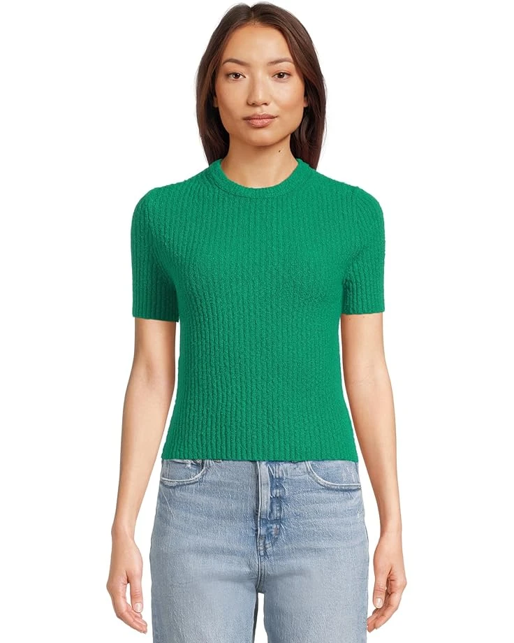 Madewell Amanda Cotton Nubby Boucle Cropped Tee | Shirts & Tops 3 Madewell Amanda Cotton Nubby Boucle Cropped Tee | Shirts & Tops
