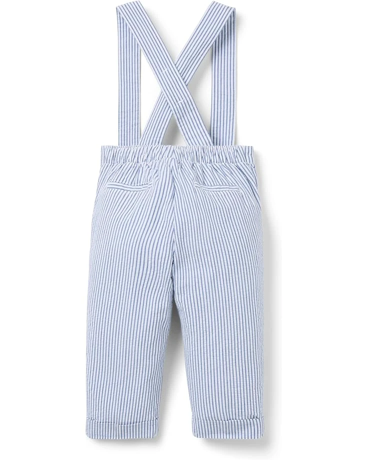 Janie and Jack Seersucker Suspender Pants (infant) 4 Janie and Jack Seersucker Suspender Pants (infant) - Image 2