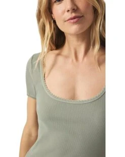 Splendid Posie Scoop Neck Short Sleeve Tee | Shirts & Tops -Shoe Vogue Shop 81sNJWKFLiL. AC SR736920