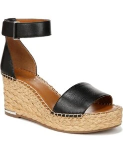 Franco Sarto Clemens Raffia Espadrille Wedge Heel Sandals | Heels