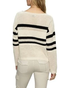 Sanctuary Sporty Stripe Open Knit Sweater | Sweaters -Shoe Vogue Shop 81t0ZyH8j7L. AC SR736920