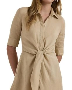 Lauren Ralph Lauren Tie-Front Linen Shirtdress | Dresses 9 Lauren Ralph Lauren Tie-Front Linen Shirtdress | Dresses -Shoe Vogue Shop 81xLaxiz6aL. AC SR736920